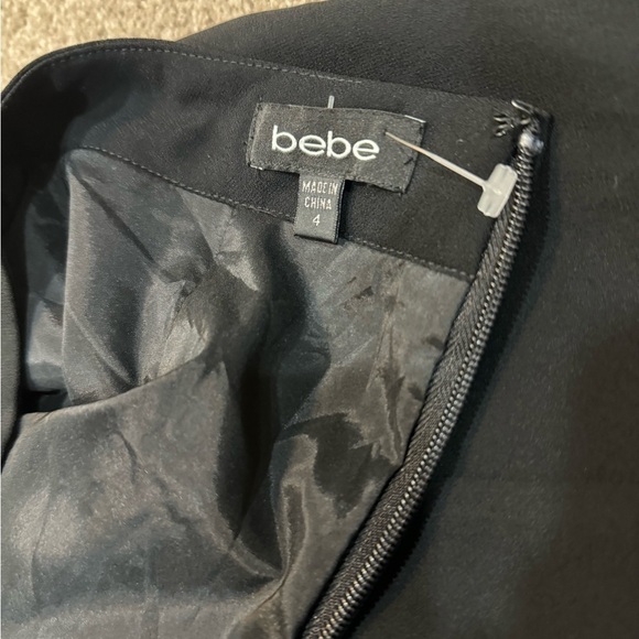 Bebe ladies skirt black in size 4 - Picture 4 of 7